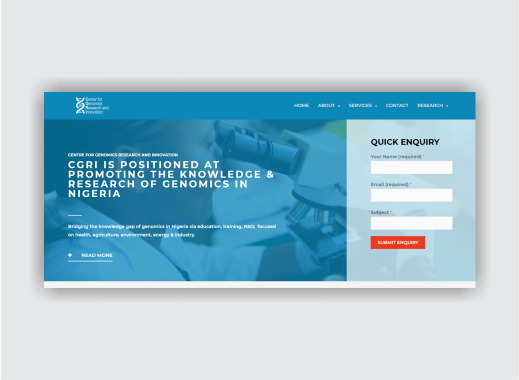 center for genomic research nigeria biotech in Nigeria